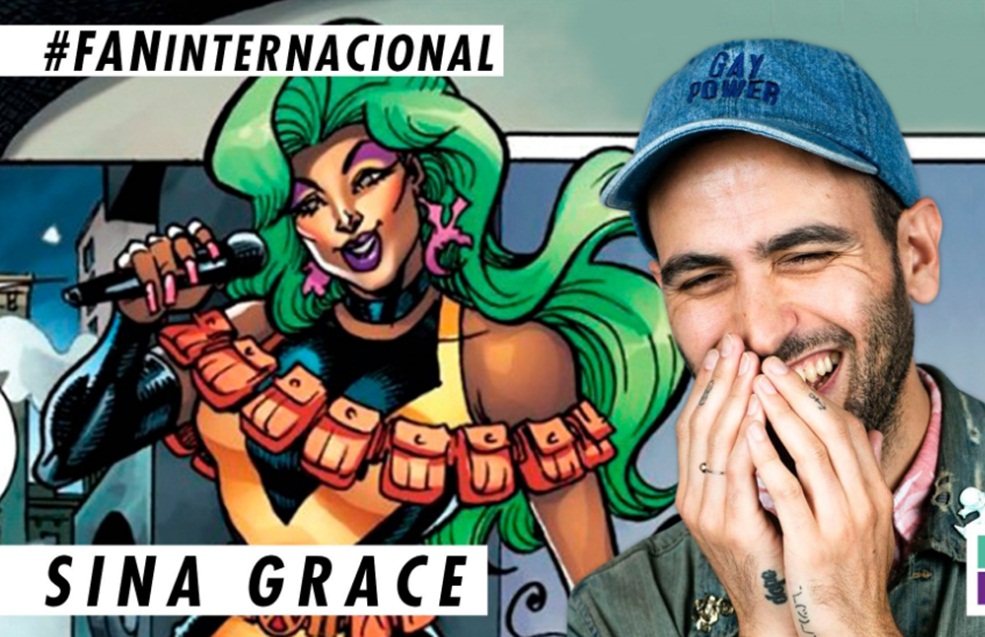 ¡Sina Grace, creador de la heroína Drag Queen de Marvel, en FAN!