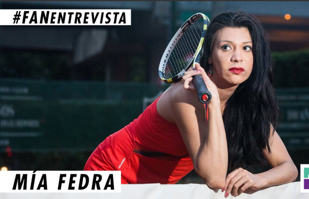 ¡Mía Fedra, la primera tenista trans argentina, en FAN!